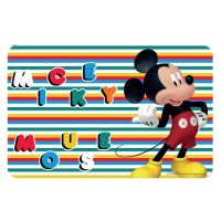 Mickey table mat with stripes 43x28 cm