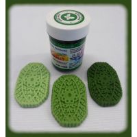 Gel paint Food Colors dark green 35g