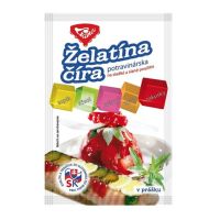 ŽELATINA POTRAVINÁŘSKÁ čirá 20 g