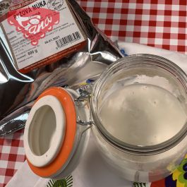 Bezglutenowe drożdże z mąki ryżowej