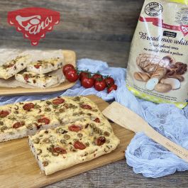 Gluten-free Italian focaccia bread