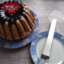 Bezlepková bábovka s nutelou