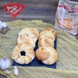 Gluten-free garlic knots and wreaths