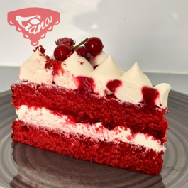 Bezlepkový dort- Red Velvet