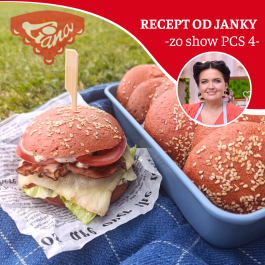Bezlepkový hamburger