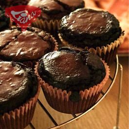 Bezlepkové brownies muffiny