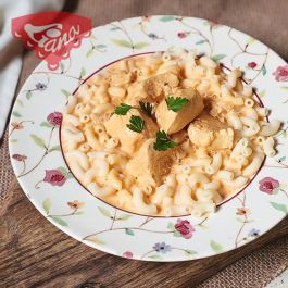 Chicken Paprikash with Liana Gluten-Free Elbow Pasta
