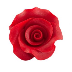 Ruža veľká L červená