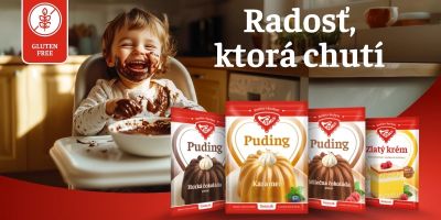 Lahodné pudingy v novom balení