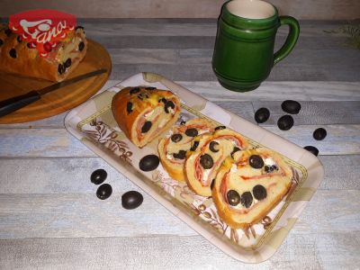 Glutenfreier italienischer Brotstrudel