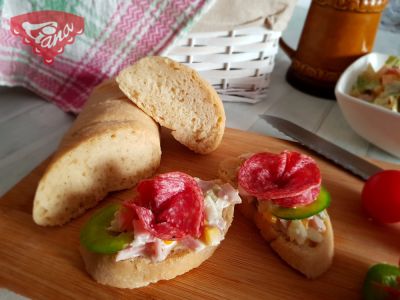 Glutenfreies französisches Brot