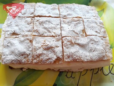 Gluten-free puff pastry cream