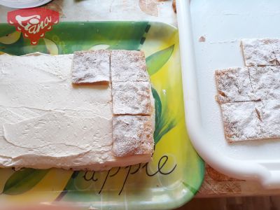 Glutenfreie Blätterteigcreme