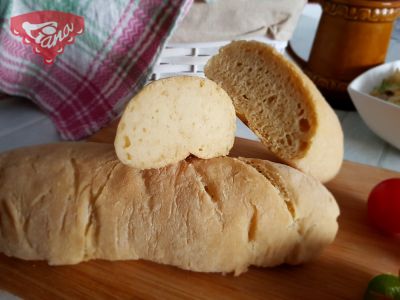 Glutenfreies französisches Brot
