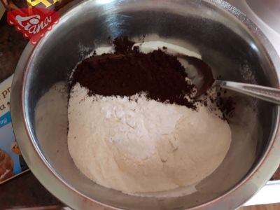 Bezlepková torta s mascarpone-čokoládovou plnkou