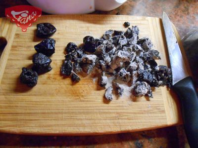 Glutenfreier Pflaumenlebkuchen mit Marzipan