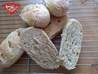 Gluten-free sourdough white baguettes