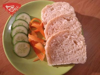 Gluten-free sourdough toast bread