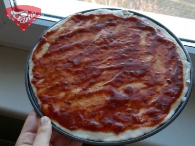 Bezlepková kvásková pizza