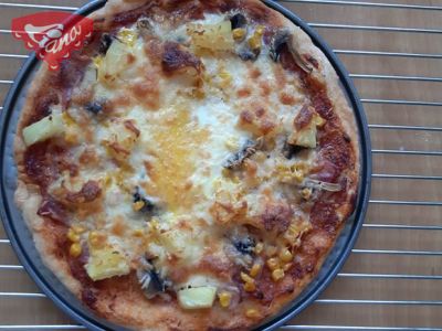 Glutenfreie Sauerteigpizza