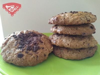 Bezlepkové americké cookies