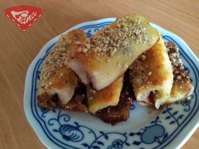 Gluten-free sourdough rolls with chocolate and nuts