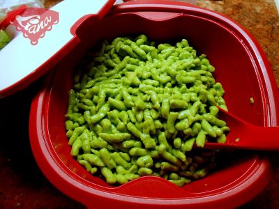 Gluten-free spinach gnocchi