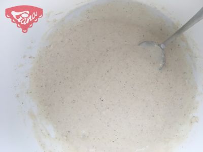 Gluten-free sourdough dark bread from the mold