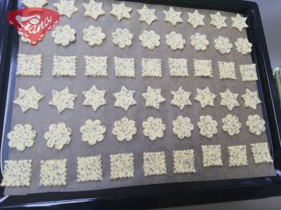 Glutenfreie Mohncracker