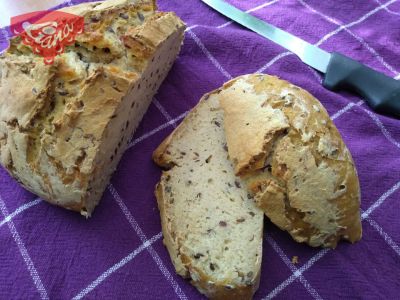 Gluten-free soda bread without yeast