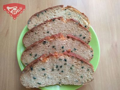 Bezlepkový írsky chlieb bez droždia a kvásku