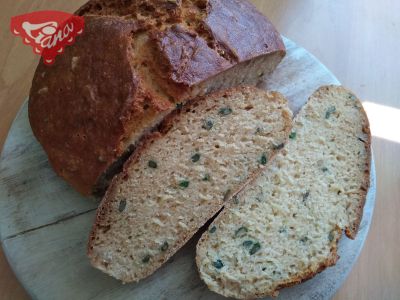 Gluténmentes ír kenyér élesztő és kovász nélkül