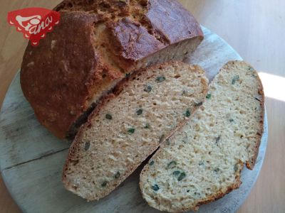 Gluten-free Irish bread without yeast and sourdough