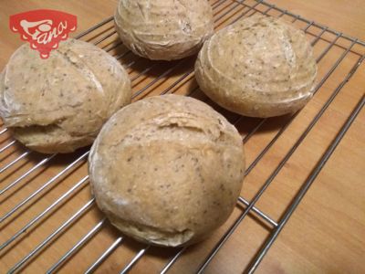 Gluten-free sourdough bread bowls