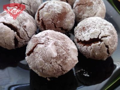 Bezlepkové čokoládové crinkles