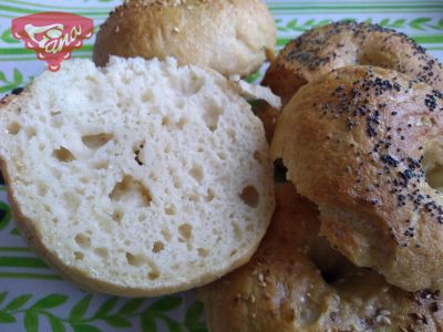 Bezlepkové bagels