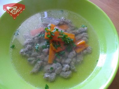 Glutenfreie Lebergnocchi für die Suppe