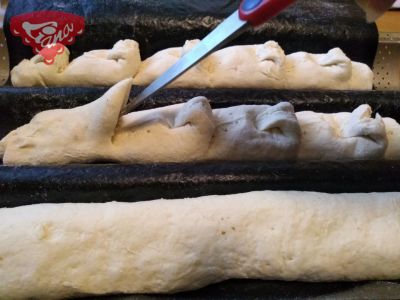 Gluten-free overnight baguettes DRÁCÍ CHVOST