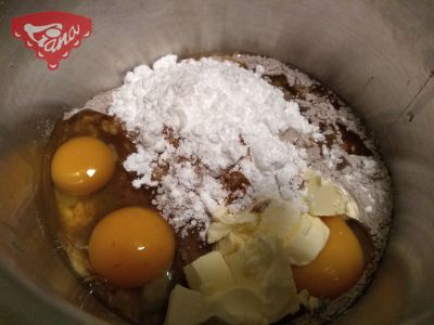 Glutén- és tejmentes lekváros mézeskalács süti