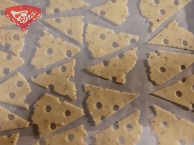 Glutenfreie Bryndza-Cracker