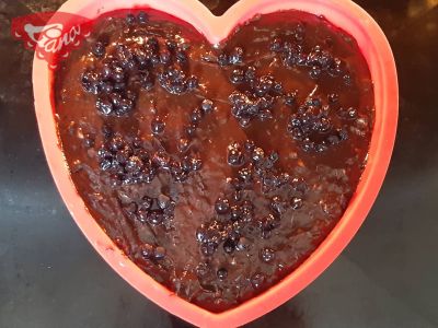 Glutenfreie Brownies mit Vanillepudding