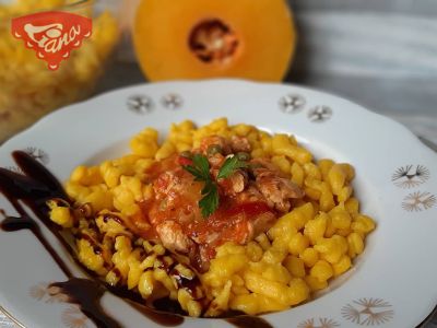 Gluten-free pumpkin gnocchi