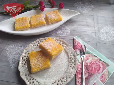 Gluten-free mug orange cubes