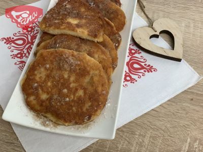 Glutenfreie polnische Apfelkrapfen RACUCHY