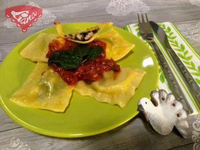 Bezlepkové domácí ravioli