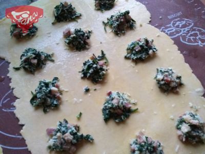 Glutenfreie hausgemachte Ravioli