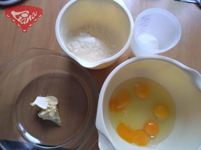Gluten-free pancake from the oven