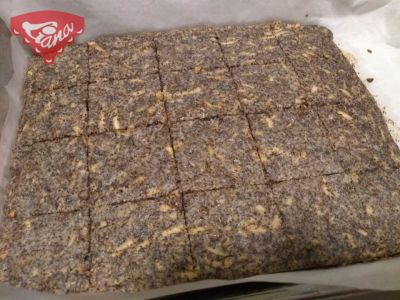 Glutenfreie Mohn-Apfel-Würfel