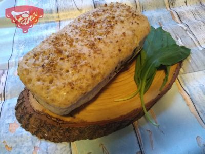 Gluten-free bread with wild garlic