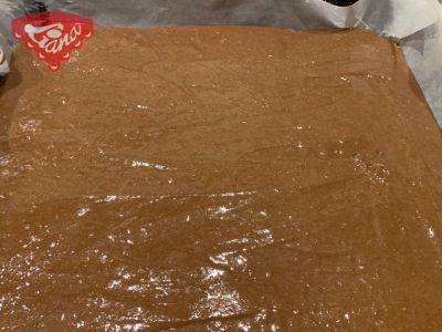 Gluten-free gingerbread roll with chestnut puree